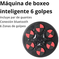 Máquina de Boxeo Inteligente 6 Golpes | Para Niños y Adultos – Pantalla LED + Modos de Entrenamiento
